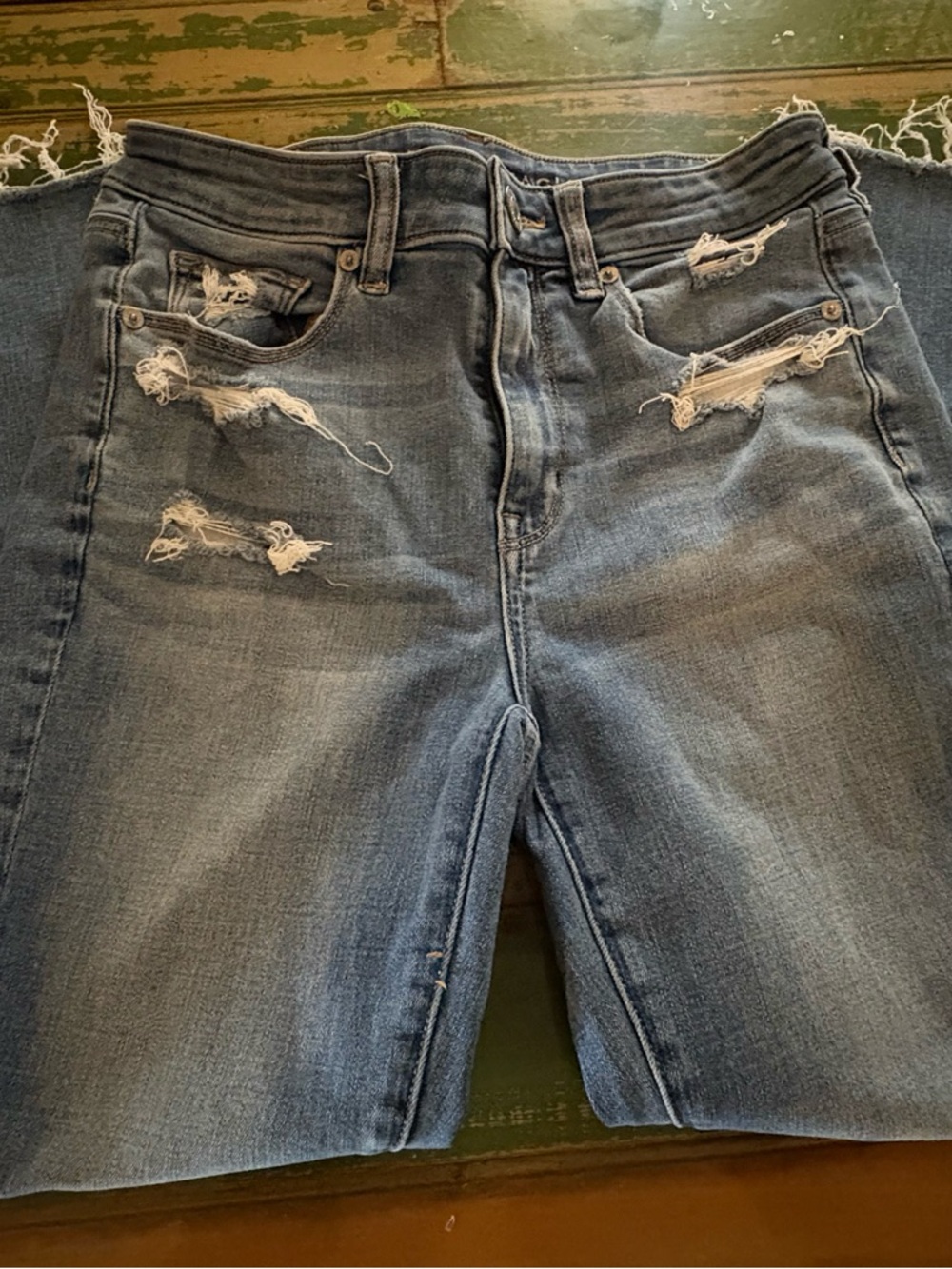 Women’s American Eagle High-Rise Blue Jeans
